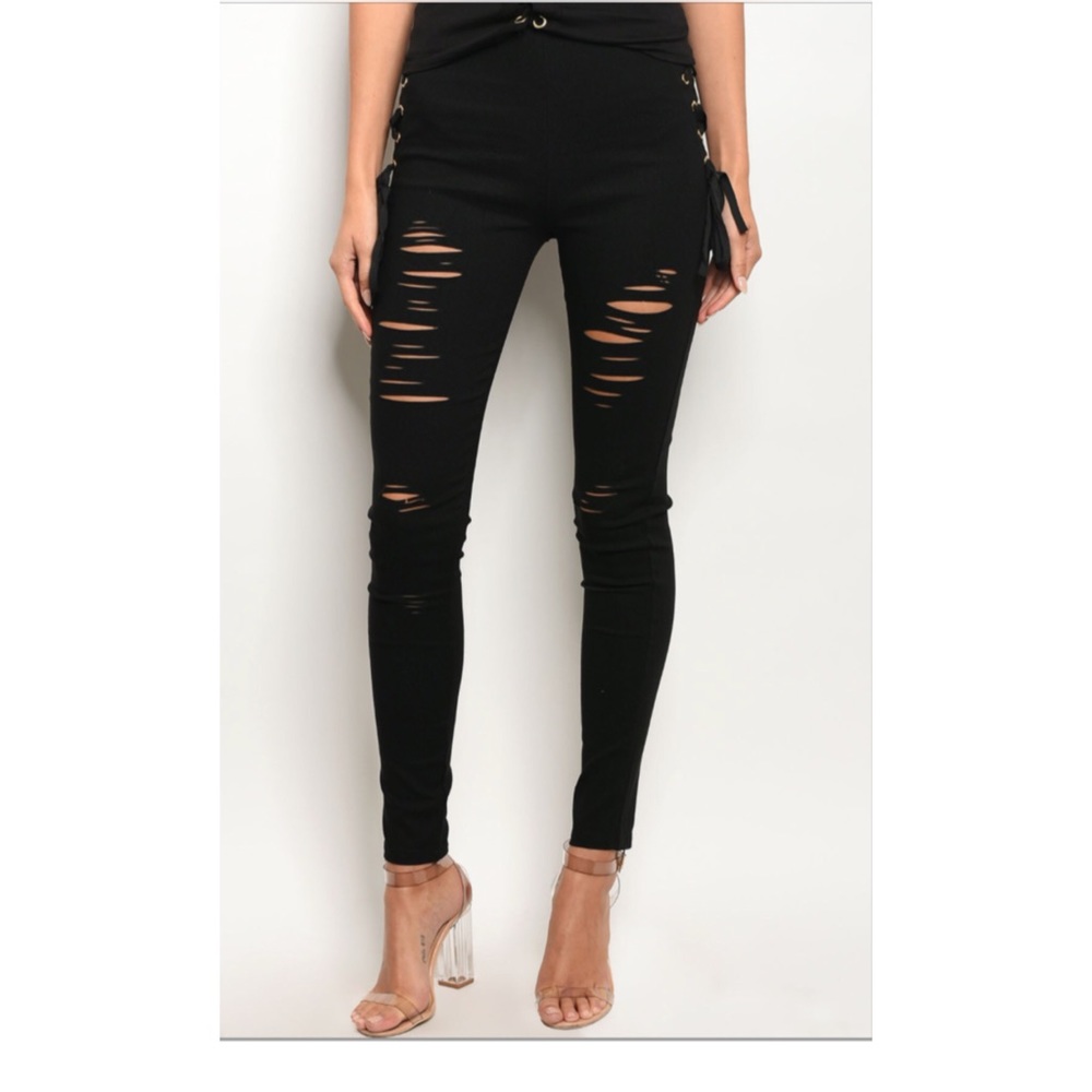 Distressed Pants